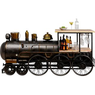 Steamlock to zabytkowa lokomotywa parowa, która służy jako stylowy bar. Każdy model jest ręcznie wykonany z drewna mango i stali, aby zapewnić...