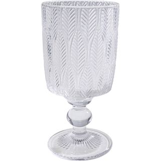 Wymiary: - szerokość: 8,3 cm - głębokość: 8,3 cm - wysokość: 17 cm - pojemność: 350 ml   Waga: 0,41 kg   Materiał: szkło    Kolor: transparentny...