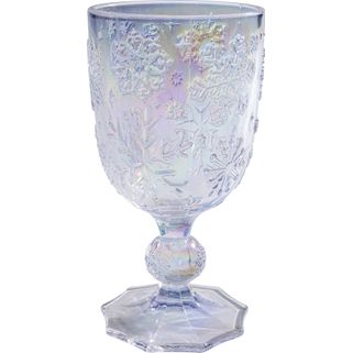 Wymiary: - szerokość: 8,7 cm - głębokość: 8,7 cm - wysokość: 16,8 cm - pojemność: 360 ml   Waga: 0,45 kg   Materiał: szkło barwione   Kolor:...