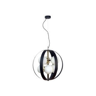 Lampa wisząca NELA 50 1138 - czarny/złoty   Wymiary: - szerokość: 50 cm - głębokość: 50 cm - wysokość: 100 cm   Materiał:  - metal - szkło  ...