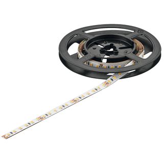 Taśma LED Häfele Loox5 3074, 24V, 8mm, 120LED/m, 9,6W/m, barwa neutralna 4000K, IP20, 5m 120 LED/m, 9,6 W/m, IP20, temperatura barwowa: 4000 K, skuteczność...