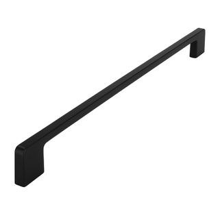 Uchwyt 2027 - czarny mat / rozstaw 320 mm Wymiary: - szerokość: 332 mm - wysokość: 9 mm - głębokość: 30 mm Materiał: metal Kolor: czarny mat