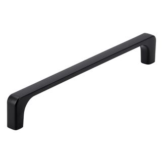 Uchwyt 2571 - czarny mat / rozstaw 160 mm Wymiary:- szerokość: 170 mm- wysokość: 10 mm- głębokość: 25 mm   Materiał: metal