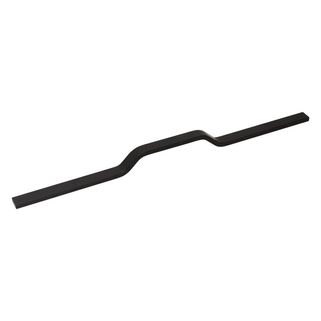 Uchwyt meblowy UA130 - czarny mat / rozstaw 352 mm Wymiary: - rozstaw 352 mm, - długość całkowita 394 mm, - grubość profilu 15 mm. Wykonany z aluminium