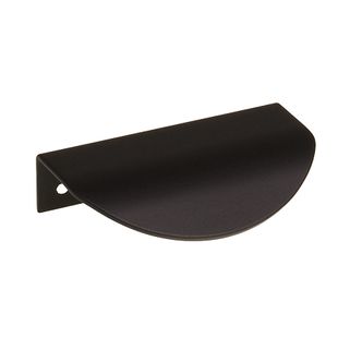Uchwyt Z245 - czarny mat / rozstaw 64 mm    Wymiary: - długość: 80 mm - szerokość: 46 mm - wysokość: 20 mm - rozstaw otworów: 64 mm     Materiał:...