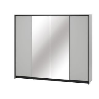 Szafa 4-drzwiowa Gris to rozwiązanie dla osób poszukujących funkcjonalnego, a zarazem eleganckiego mebla. Szafę zaprojektowano z myślą o jak najlepszym...