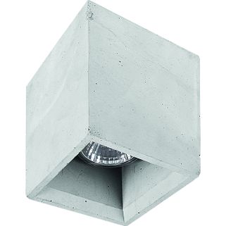 Wymiary: - szerokość: 9 cm - głębokość: 9 cm - wysokość: 12 cm Materiał: beton Informacje dodatkowe: - rodzaj gwintu: GU10 - moc żarówki (W): 35 -...