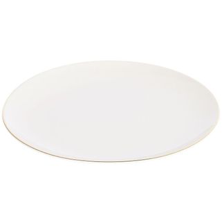 Talerz obiadowy porcelanowy biały 27 cm