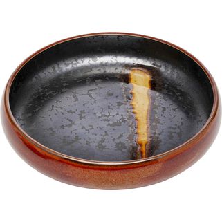 Miska ARI 990 ml - czarny / brązowy Wymiary: - średnica: 20,5 cm - wysokość: 5 cm - pojemność: 250 ml Materiał: ceramika Informacje dodatkowe: - waga:...
