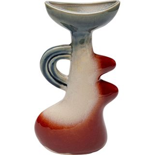 Wazon LIGHTHOUSE GRIP - wielokolorowy Wymiary: - szerokość: 16,5 cm - głębokość: 9,5 cm - wysokość: 34 cm Materiał: kamionka Informacje dodatkowe: -...