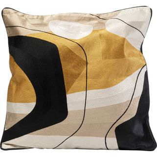 Poduszka dekoracyjna FIELDS YELLOW 50x50   Wymiary: - szerokość: 50 cm - głębokość: 14 cm - wysokość: 50 cm   Waga: 0,85 kg   Materiał:  -...