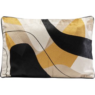Poduszka dekoracyjna FIELDS YELLOW 60x40   Wymiary: - szerokość: 60 cm - głębokość: 14 cm - wysokość: 40 cm   Waga: 0,85 kg   Materiał:  -...