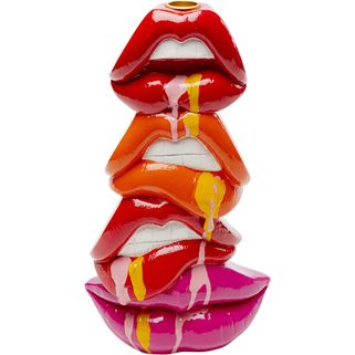 Wymiary: - szerokość: 16,5 cm - głębokość: 8,5 cm - wysokość: 30 cm Materiał: polirezyna Produkt ręcznie malowany.