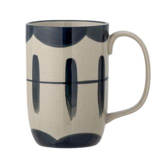 Kubek z uchwytem ALLIUM 450 ml - niebieski    Kubek Allium firmy Creative Collection to piękny kubek z uchwytem wykonanym z kamionki. Kubek ma...
