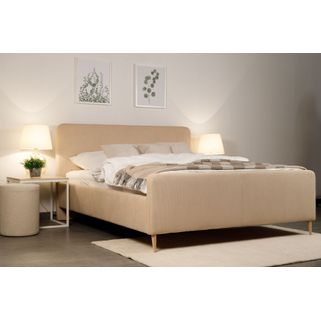 Wymiary: - długość: 222 cm - szerokość: 198 cm - wysokość: 105 cm - grubość boku: 9 cm - powierzchnia spania: 180x200 cm Właściwości: - szeroka gama...