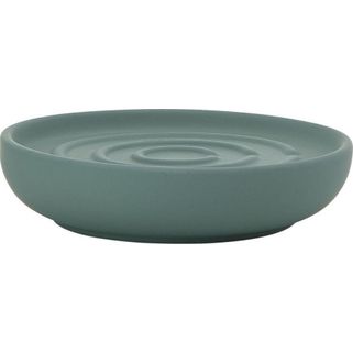 Wymiary: - średnica: 11 cm - wysokość: 3 cm Materiał: ceramika Kolor: zielony