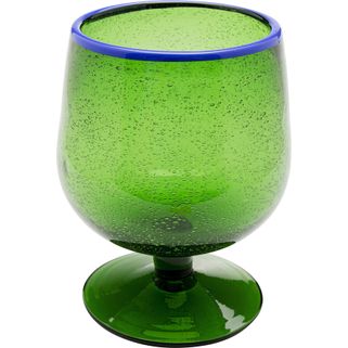 Kieliszek do wina BUBBLES 290 ml - zielony Wymiary: - średnica: 10 cm - wysokość: 13 cm - pojemność: 290 ml Materiał: szkło barwione Informacje...
