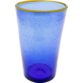 Szklanka BUBBLES 300 ml - niebieski Wymiary: - średnica: 9 cm - wysokość: 14 cm - pojemność: 300 ml Materiał: szkło barwione Informacje dodatkowe: -...