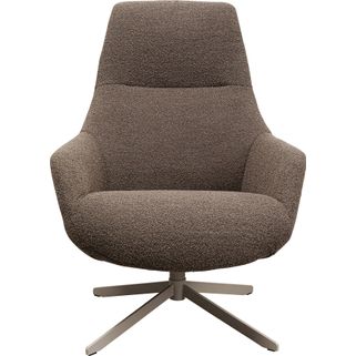 Fotel obrotowy MIMI - szary/stal    Wymiary: - szerokość: 76 cm - głębokość: 81 cm - wysokość: 100 cm - wysokość siedziska: 46 cm   Maksymalne...