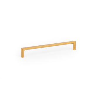 Uchwyt PURA 0487 - mosiądz cava / rozstaw 160 mm Uchwyt Pura składa się z eleganckich prostych linii, które wnoszą elegancję i spokój do przestrzeni, w...