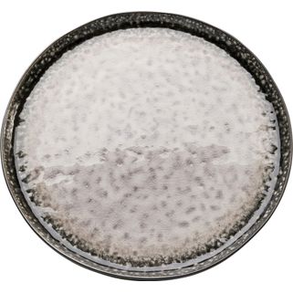 Talerz obiadowy z kamionki SOHO 27 cm - szary Wymiary: - średnica: 26,6 cm - wysokość: 2 cm Materiał: kamionka szkliwiona Informacje dodatkowe: - waga: 0,79...