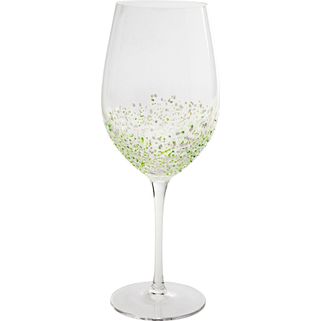 Kieliszek do wina CONFETTI 320 ml - zielony Wymiary: - średnica: 7,5 cm - wysokość: 24 cm - pojemność: 320 ml Materiał: szkło barwione Informacje...