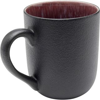 Kubek ALISSA 480 ml - czarny Wymiary: - szerokość: 9 cm - głębokość: 9 cm - wysokość: 11 cm - pojemność: 350 ml Materiał: kamionka szkliwiona...