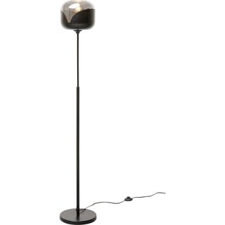 Lampa podłogowa SMOKE GOBLET BALL - czarny Wymiary: - średnica: 25 cm - wysokość: 160 cm - długość kabla: 160 cm   Materiał:  - szkło - stal pokryta...