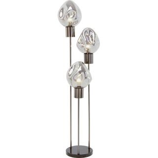Lampa podłogowa SUPERNOVA SMOKY - dymiony Wymiary: - szerokość: 45 cm - głębokość: 45 cm - wysokość: 160 cm - średnica podstawy: 30 cm - długość...