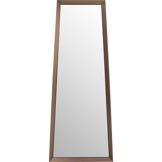 Lustro ścienne AREZZO COFFEE Trapez 65/45x150 - brązowy Wymiary: - szerokość: 65 / 45 cm - głębokość: 6,5 cm - wysokość: 160 cm - powierzchnia lustra:...