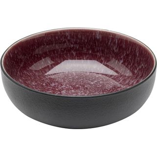Miska ALISSA 16 cm 600 ml - czerwony / czarny Wymiary: - średnica: 16 cm - wysokość: 6 cm - pojemność: 600 ml Materiał: kamionka szkliwiona Informacje...