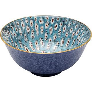 Miska GIOIA 600 ml - niebieski Wymiary: - średnica: 15,8 cm - wysokość: 7 cm - pojemność: 600 ml Materiał: porcelana Informacje dodatkowe: - waga: 0,35 kg...