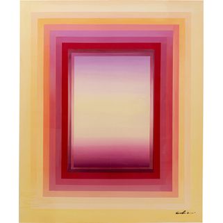 Obraz TENDENCY PURPLE 140x170 Wymiary: - szerokość: 140 cm - głębokość: 3,5 cm - wysokość: 170 cm Materiał:  - płótno: bawełna - front: polirezyna...