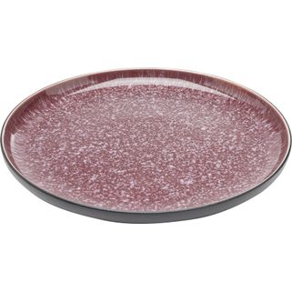 Talerz obiadowy ALISSA 27 cm - czerwony / czarny Wymiary: - średnica: 27 cm - wysokość: 2,6 cm Materiał: kamionka szkliwiona Informacje dodatkowe: - waga:...