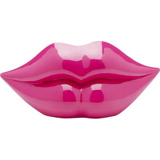 Skarbonka LIPS - różowy Wymiary: - szerokość: 28 cm - głębokość: 9 cm - wysokość: 13 cm Materiał: polirezyna Informacje dodatkowe: - waga: 0,7 kg