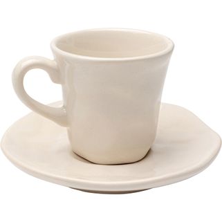 Filiżanka do espresso ORGANIC - kremowy Wymiary: - średnica: 11,5 cm - wysokość: 8,5 cm Materiał: cerammika Informacje dodatkowe: - waga: 0,23 kg - można...