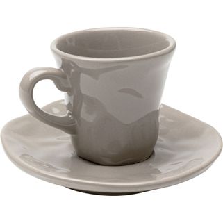 Filiżanka do espresso ORGANIC - szary Wymiary: - średnica: 11,5 cm - wysokość: 8,5 cm Materiał: cerammika Informacje dodatkowe: - waga: 0,23 kg - można...