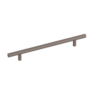 Reling RE10 - onyx szary mat / rozstaw 192 mm GAMET   Wymiary: - długość całkowita: 272 mm - rozstaw otworów: 192 mm   Materiał: stal + Znal   Kolor...
