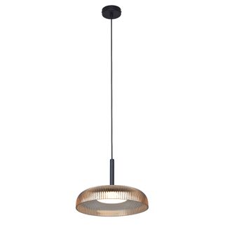 Wymiary: - średnica: 25 cm - wysokość: 150 cm Materiał: - metal - tworzywo Właściwości: - gwint: zintegrowane źródło LED - ilość źródeł...