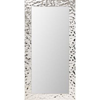 Lustro ścienne CARINO 90x180 - srebrny Wymiary: - szerokość: 90 cm - głębokość: 2 cm - wysokość: 180 cm Materiał:  - stal nierdzewna lakierowana -...