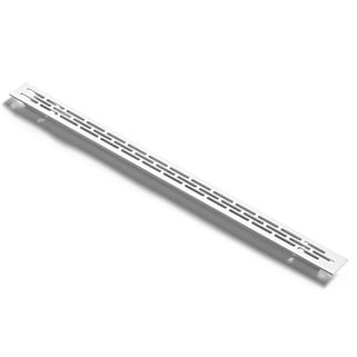 Kratka wentylacyjna mini 23 x 375 mm - biały   Elegancka i trwała kratka wentylacyjna w wykończeniu białym to idealne rozwiązanie dla osób ceniących...