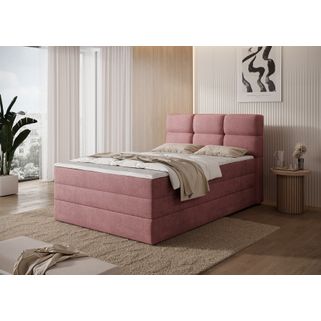 Łóżko kontynentalne Kasped to nowoczesny i funkcjonalny wybór do każdej sypialni, dostępny w dwóch rozmiarach: 215x121x108 cm oraz 215x141x108 cm, co...