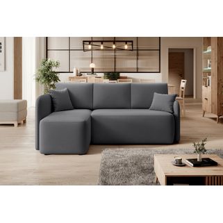 Narożnik Hadson to elegancki mebel, który doda nowoczesnego charakteru Twojemu wnętrzu. Z imponującą szerokością 206 cm i głębokością 150 cm,...