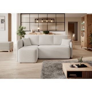 Narożnik Hadson to elegancki mebel, który doda nowoczesnego charakteru Twojemu wnętrzu. Z imponującą szerokością 206 cm i głębokością 150 cm,...