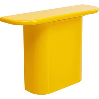 Konsola ELIANO - żółty Wymiary: - szerokość: 120 cm - głębokość: 35 cm - wysokość: 80 cm Materiał: MDF lakierowany Waga: 18,5 kg Maksymalne...