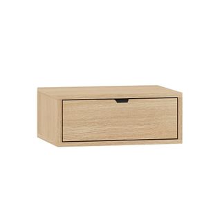 Wymiary:  - szerokość: 45 cm - głębokość: 33 cm - wysokość: 18 cm   Materiał:  - korpus / front: płyta laminowana - obrzeże: ABS Informacje...