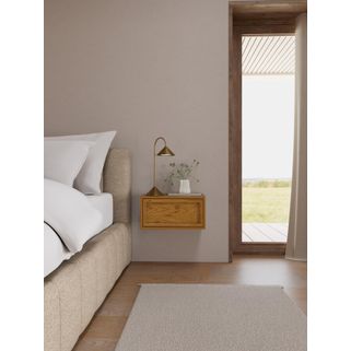 Wymiary:  - szerokość: 46 cm - głębokość: 30 cm - wysokość: 23 cm   Materiały: płyta MDF melaminowana   Informacje dodatkowe: - waga netto: 7,7 kg...