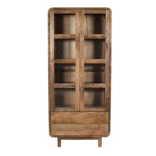 Wymiary: - szerokość: 90 cm - głębokość: 40 cm - wysokość: 200 cm   Materiał: drewno mango   Kolor: mango caramel   Montaż: nogi do przykręcenia...