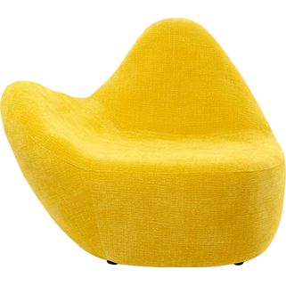 Fotel GLOW WAVE Medium - żółty Wymiary: - szerokość: 116 cm - głębokość: 92 cm - wysokość: 91 cm - wysokość siedziska: 40 cm Materiał: -...