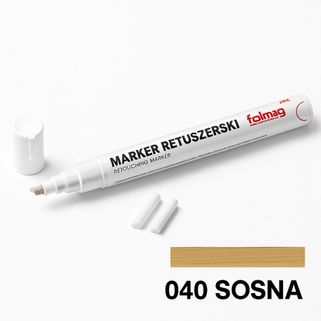 Pisak marker retuszerski do naprawy mebli Sosna 12 ml Folmag Markery do naprawy mebli – pisak retuszerski do drewnaDrobne rysy, odpryski, ubytki czy ślady po...